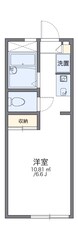 レオパレスアーク富岡IIの物件間取画像